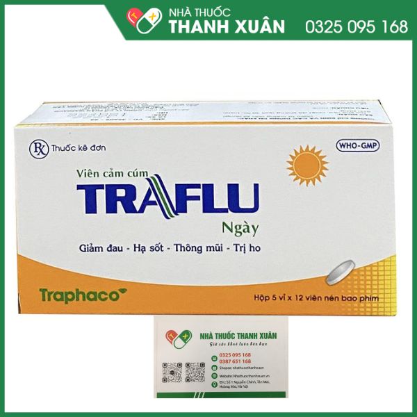 Thuốc cảm cúm Traflu ngày điều trị cảm cúm